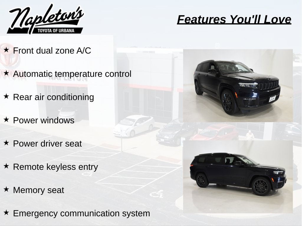 Used 2023 Jeep Grand Cherokee L Summit AWD/4WD image 14