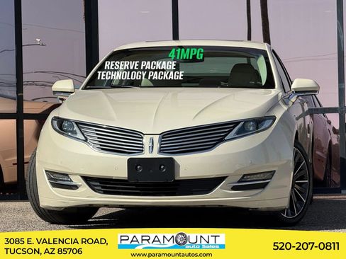 Used 2016 Lincoln MKZ Hybrid w/ Equipment Group 600A Reserve FWD image 1