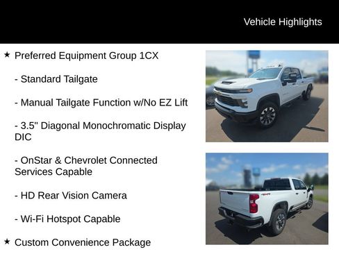 Used 2024 Chevrolet Silverado 2500 Custom w/ Custom Convenience Package AWD/4WD image 14
