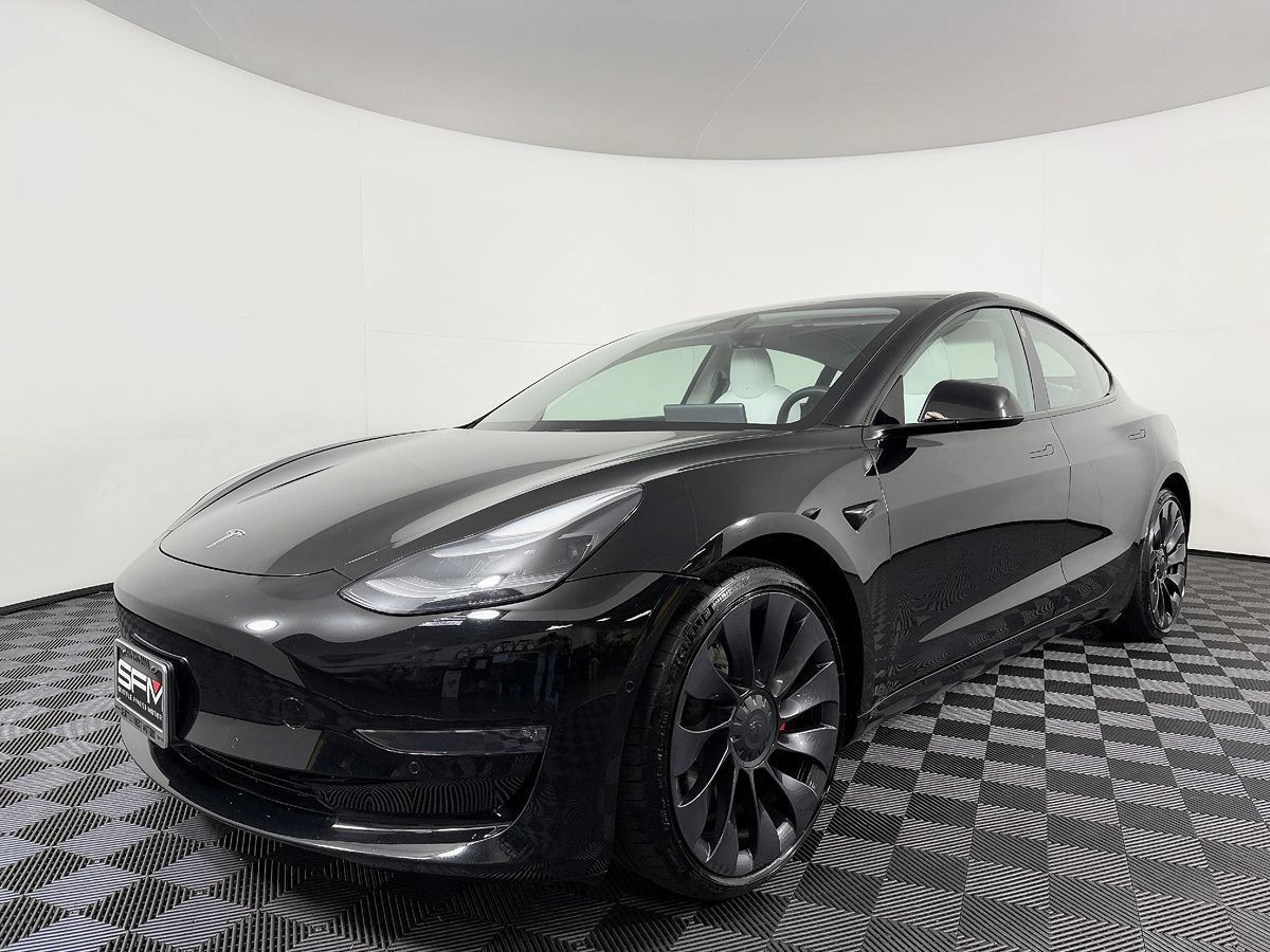 Used 2021 Tesla Model 3 Performance AWD/4WD image 2