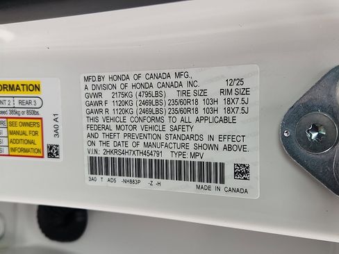 New 2026 Honda CR-V EX-L image 17