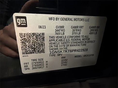 Certified 2023 Chevrolet Tahoe High Country image 36