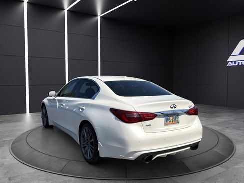 Used 2019 INFINITI Q50 Red Sport 400 w/ Sensory Package image 4