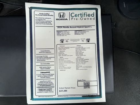 Used 2024 Honda Accord Sport image 13