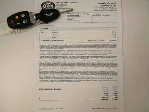 Used 2008 Aston Martin DB9 Volante RWD image 65