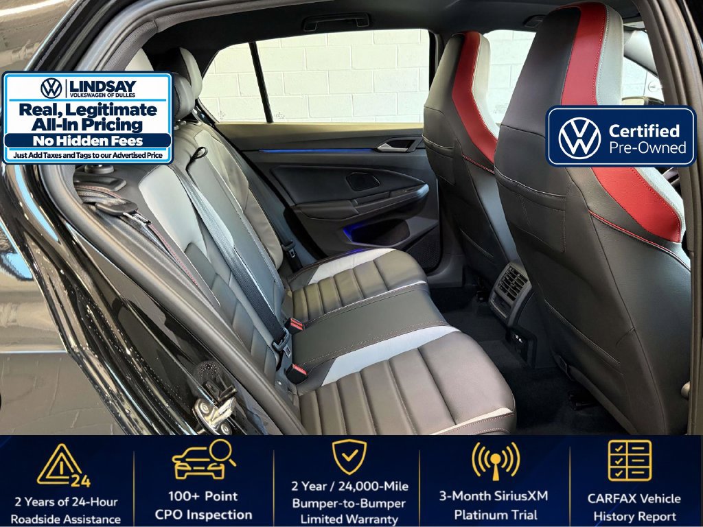 Certified 2025 Volkswagen GTI SE FWD image 13