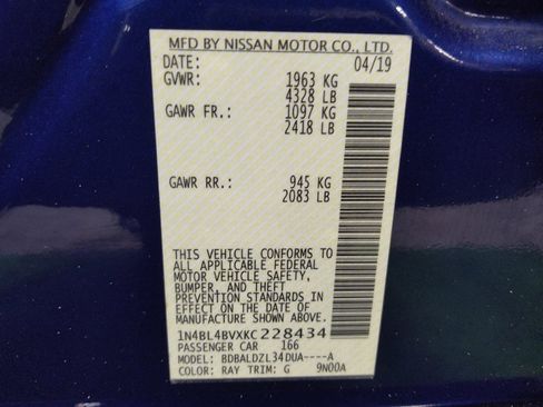 Used 2019 Nissan Altima 2.5 S FWD image 33