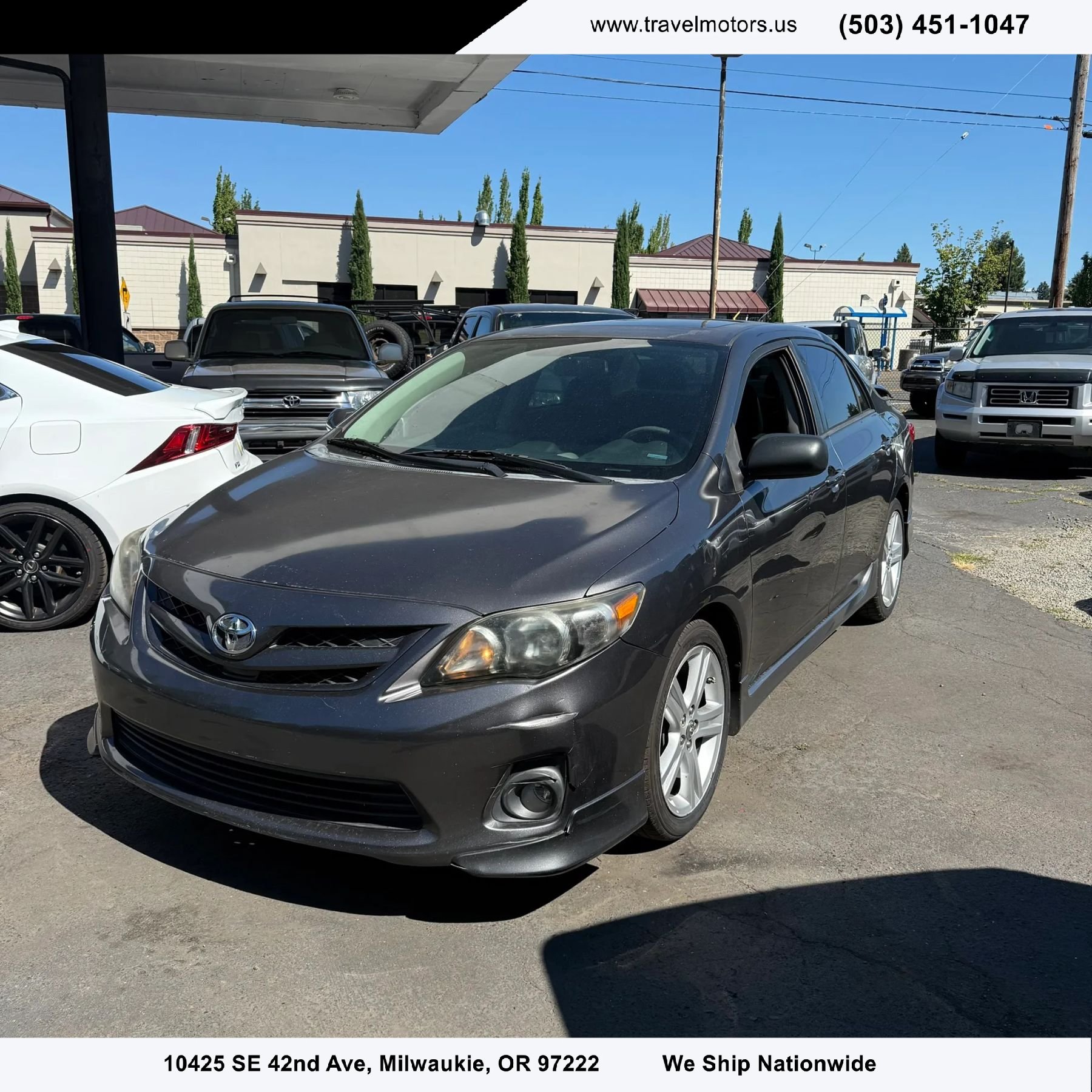 Used 2013 Toyota Corolla S w/ Premium Complete Pkg FWD image 1
