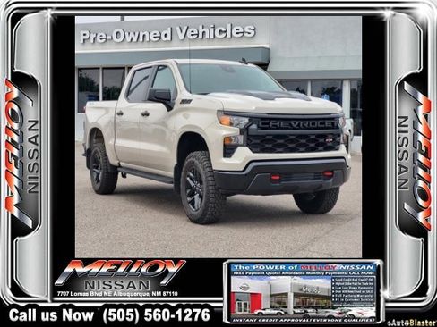 Used 2026 Chevrolet Silverado 1500 Custom Trail Boss w/ LPO, Dark Essentials Package AWD/4WD image 3