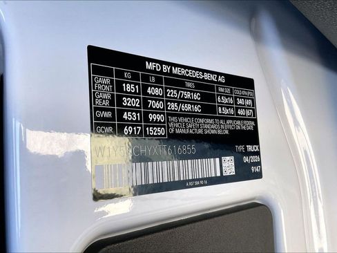 New 2026 Mercedes-Benz Sprinter 3500 image 12