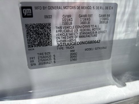 Used 2022 GMC Sierra 1500 Denali AWD/4WD image 34