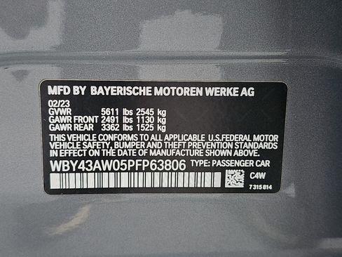 Certified 2023 BMW i4 eDrive35 w/ Premium Package RWD image 36