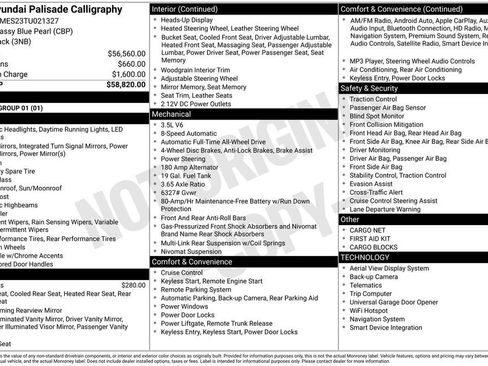Used 2026 Hyundai Palisade Calligraphy image 5