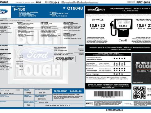 Used 2015 Ford F150 XLT w/ Trailer Tow Package AWD/4WD image 2