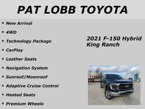 Used 2021 Ford F150 King Ranch w/ Equipment Group 601A High image 21