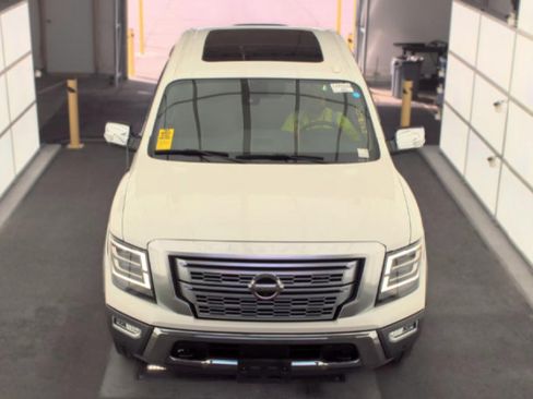 Used 2021 Nissan Titan Platinum Reserve w/ Moonroof Package AWD/4WD image 2