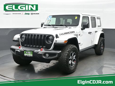 Used 2021 Jeep Wrangler Unlimited Rubicon AWD/4WD image 1