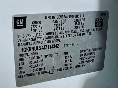 Used 2018 GMC Acadia SLT image 16