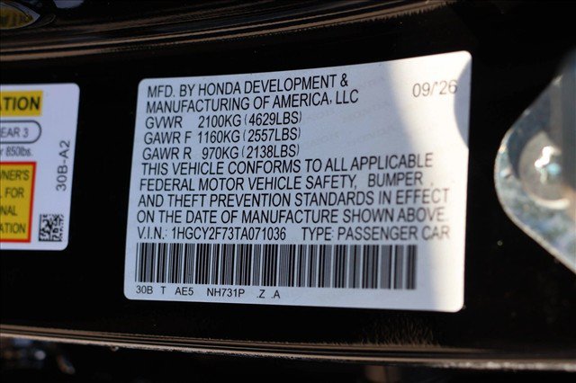 New 2026 Honda Accord Sport image 24