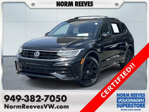 Certified 2022 Volkswagen Tiguan SE R-Line FWD image 1