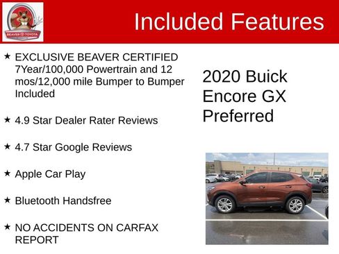 Used 2020 Buick Encore GX Preferred w/ Cold Weather Comfort Package AWD/4WD image 5
