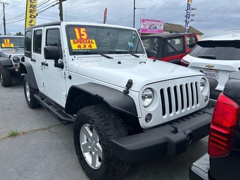 Used 2015 Jeep Wrangler Unlimited Sport w/ Quick Order Package 24S AWD/4WD image 32