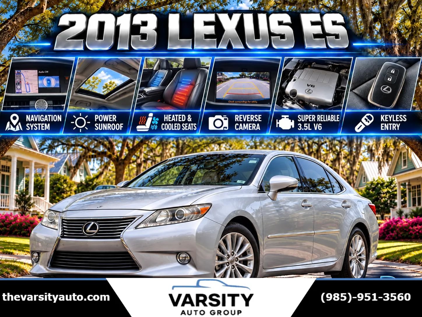 Used 2013 Lexus ES 350 w/ Luxury Pkg FWD image 1