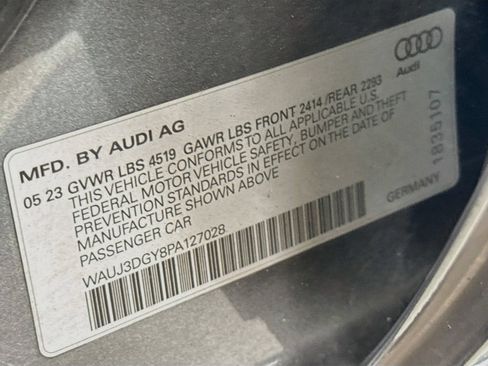 Certified 2023 Audi S3 Prestige w/ Prestige Package AWD/4WD image 33