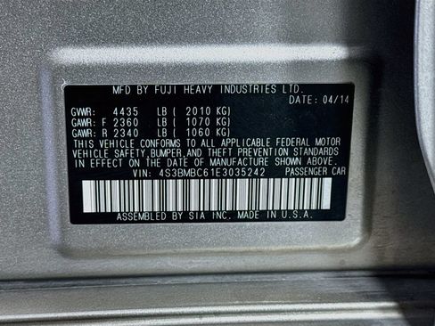 Used 2014 Subaru Legacy 2.5i Premium AWD/4WD image 38