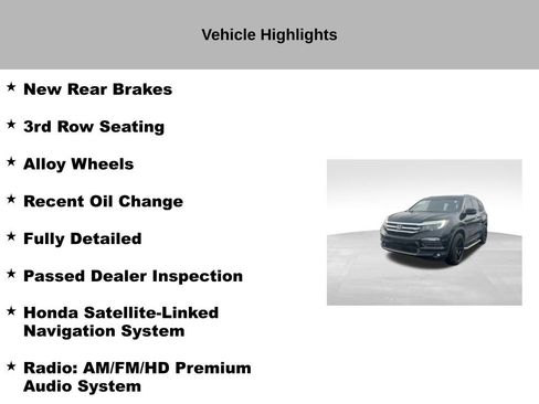 Used 2018 Honda Pilot Elite image 9