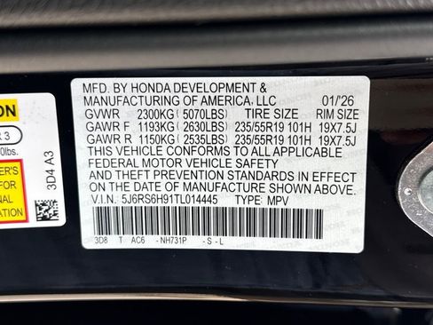 New 2026 Honda CR-V Sport Touring image 28