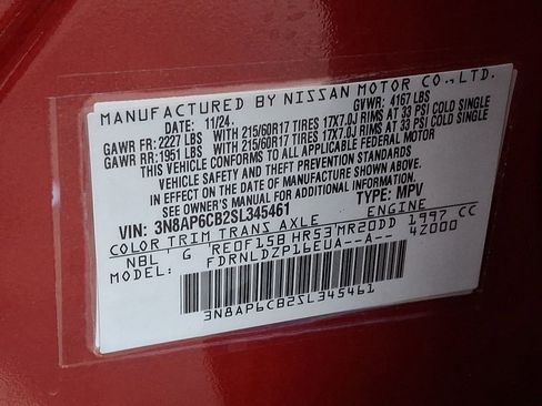 Certified 2025 Nissan Kicks SV image 25