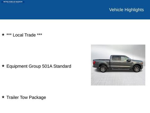 Used 2023 Ford F150 Lariat w/ Trailer Tow Package image 2
