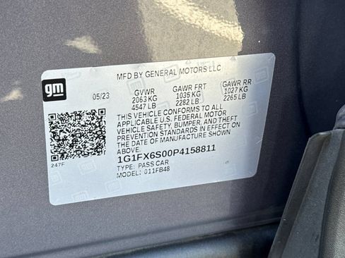 Used 2023 Chevrolet Bolt LT w/ Infotainment Package FWD image 52