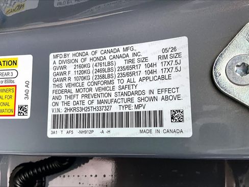 New 2026 Honda CR-V LX image 19