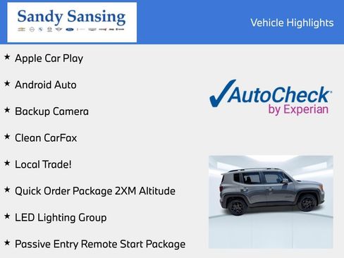 Used 2020 Jeep Renegade Altitude FWD image 7