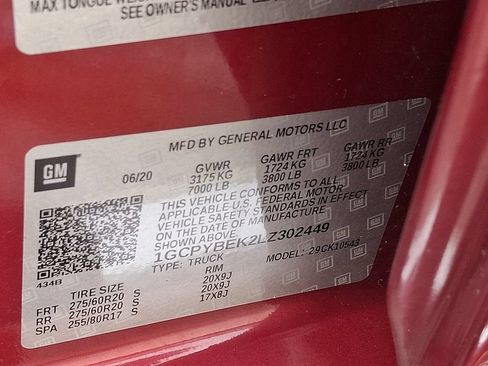 Certified 2020 Chevrolet Silverado 1500 Custom w/ Custom Value Package AWD/4WD image 29