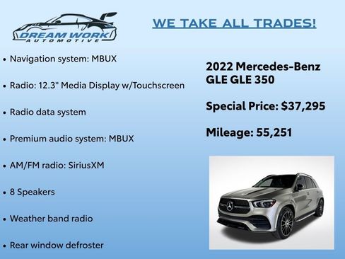 Used 2022 Mercedes-Benz GLE 350 image 2