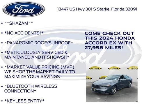 Used 2024 Honda Accord EX image 5