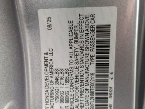 Certified 2026 Honda Civic Sport image 32