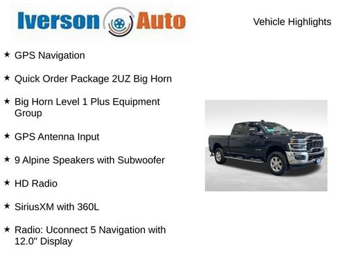 Used 2026 RAM 2500 Big Horn AWD/4WD image 2