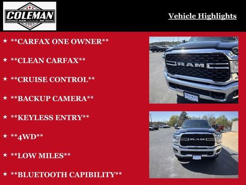 Used 2024 RAM 2500 Big Horn w/ Bed Utility Group AWD/4WD image 6
