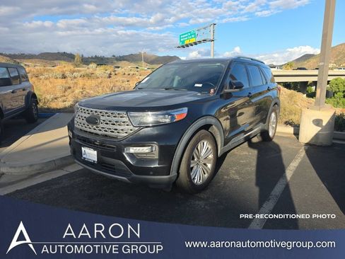 Used 2022 Ford Explorer Limited w/ Hybrid Equipment Group 310A RWD image 1
