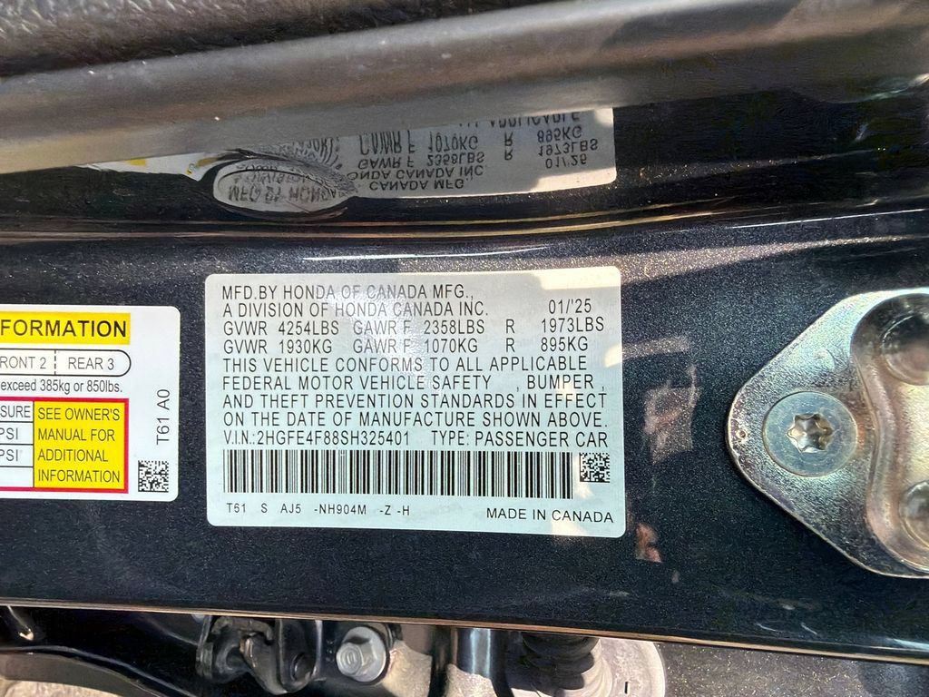 Used 2025 Honda Civic Sport image 32