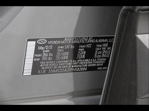 Certified 2023 Hyundai Santa Fe SEL w/ Cargo Package AWD/4WD image 23