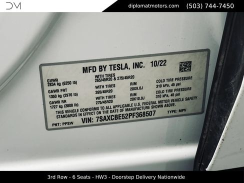 Used 2023 Tesla Model X AWD/4WD image 43