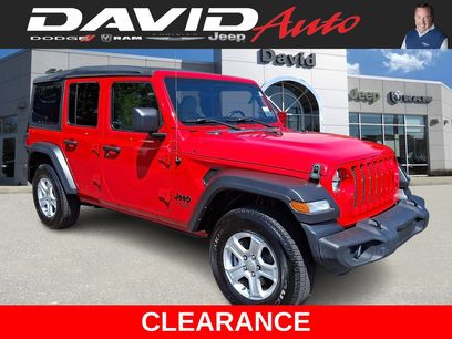 Used 2021 Jeep Wrangler Unlimited Sport
