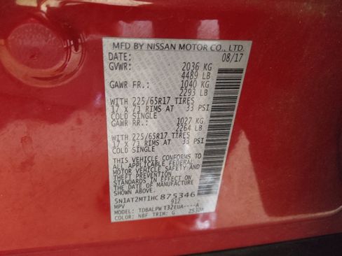 Used 2017 Nissan Rogue S image 33