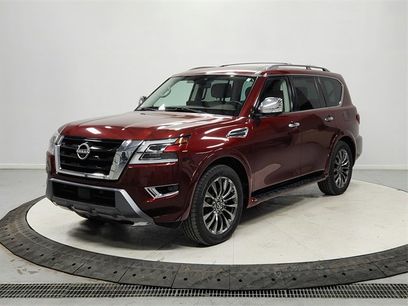 Used 2023 Nissan Armada Platinum w/ Captain's Chairs Package