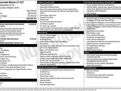 Certified 2022 Chevrolet Blazer LT